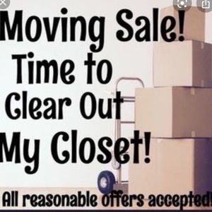 MOVING OUT IN TWO WEEKS!!
